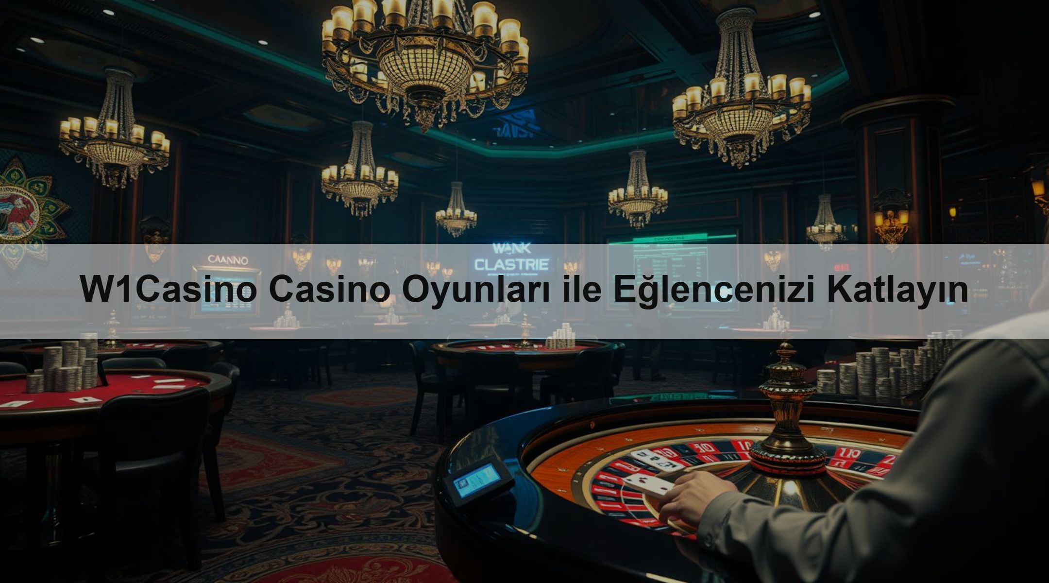 W1Casino Casino Oyunları ile Eğlencenizi Katlayın